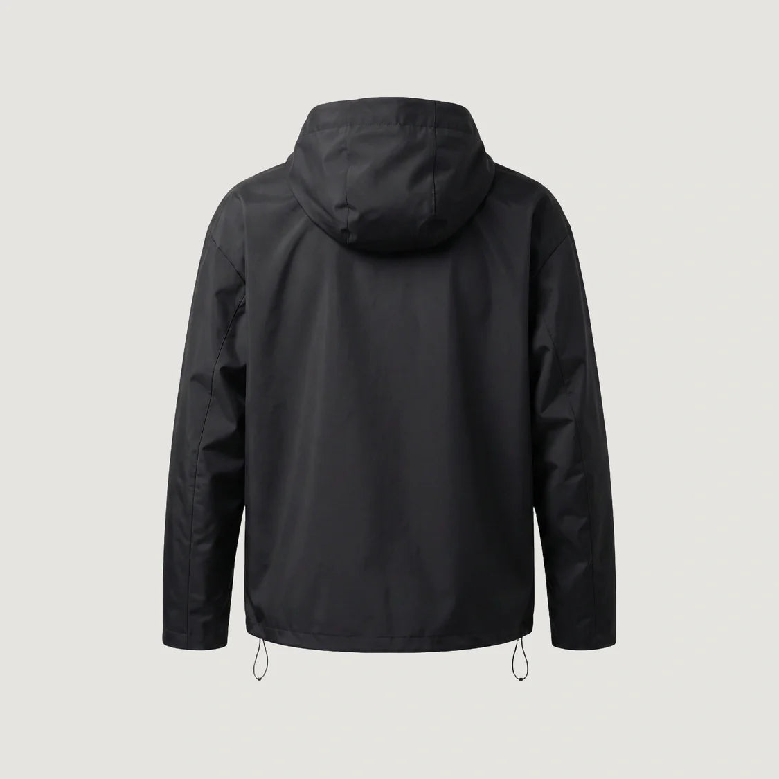 Brésil – Veste Coupe-Vent à Capuche – Noir & Jaune